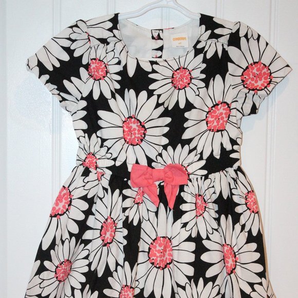 2/$25 🏷 Gymboree Floral Dress Size 4 - Picture 3 of 4